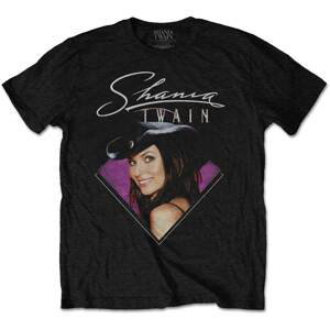 Shania Twain tričko Purple Photo Čierna XXL