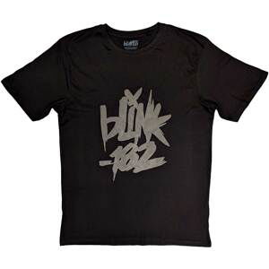 Blink 182 tričko Neon Logo Čierna XL