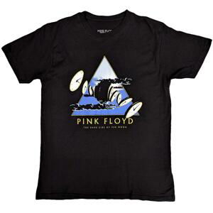 Pink Floyd tričko Melting Clocks Čierna S