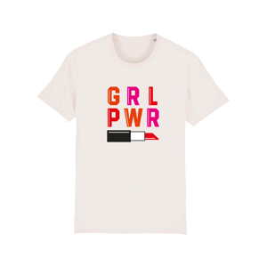 Dara Rolins tričko Grl Pwr Off White S