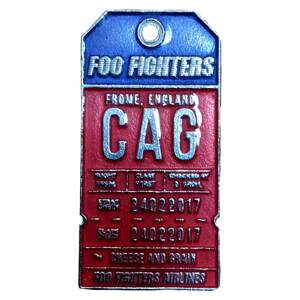 Foo Fighters Flight Tag