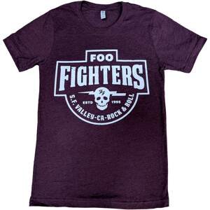 Foo Fighters tričko SF Valley Červená XL