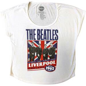 The Beatles tričko Liverpool England 1962 Biela XL