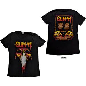 Sum 41 tričko Order In Decline Tour 2020 Candle Skull Čierna M