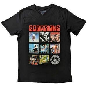 Scorpions tričko Remastered Čierna M