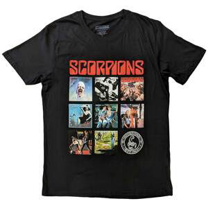 Scorpions tričko Remastered Čierna XL