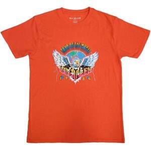 Van Halen tričko Eagle '84 Oranžová S