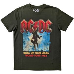 AC/DC tričko Blow Up Your Video Zelená M