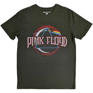 Pink Floyd tričko Vintage Dark Side of the Moon Seal Zelená S