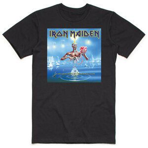 Iron Maiden tričko Seventh Son Box Čierna M