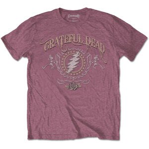 Grateful Dead tričko Bolt Červená XL