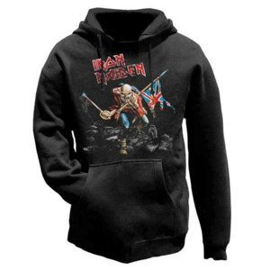 Iron Maiden mikina The Trooper Čierna S