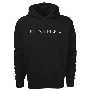 Nerieš mikina Minimal 3D Čierna M