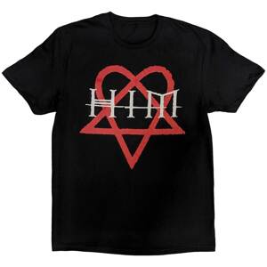 HIM tričko Heartagram Čierna XL