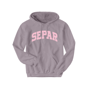 Separ mikina University Hoodie Svetlá Fialová M