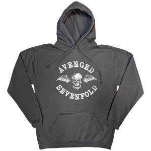 Avenged Sevenfold A7X mikina Logo Šedá XL