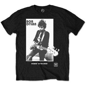 Bob Dylan tričko Blowing in the Wind Čierna M