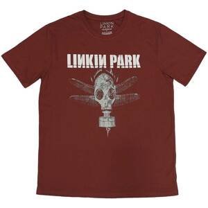 Linkin Park tričko Gas Mask Červená XL