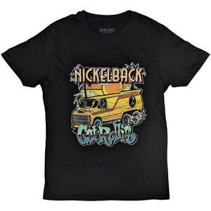 Nickelback tričko Get Rollin' Čierna L