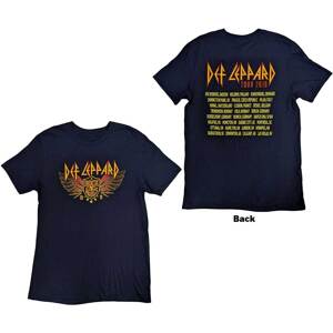 Def Leppard tričko Rock Of Ages Tour 2019 Modrá L