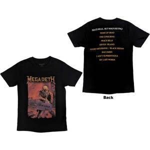 Megadeth tričko Peace Sells Album Cover Čierna S