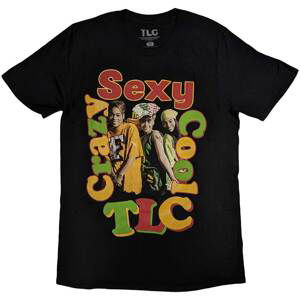 TLC tričko CrazySexyCool Vintage Čierna M