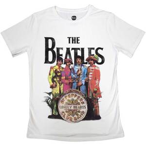 The Beatles tričko Sgt Pepper Biela XL