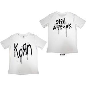 Korn tričko Still A Freak Biela M