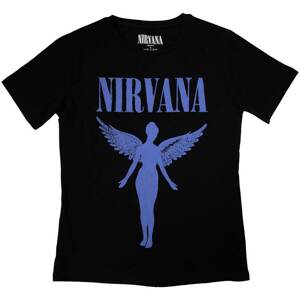 Nirvana tričko Angelic Blue Mono Čierna L