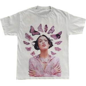 Olivia Rodrigo tričko Butterfly Halo Biela S