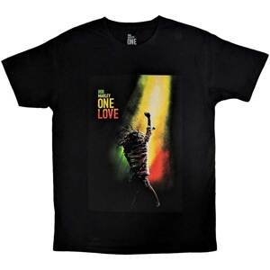 Bob Marley tričko One Love Movie Poster Čierna M