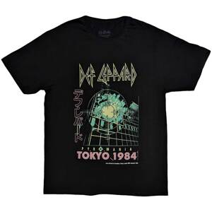 Def Leppard tričko Tokyo Čierna M