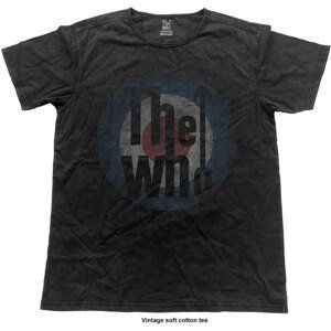 The Who tričko Vintage Target Čierna M