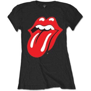 The Rolling Stones tričko Classic Tongue Čierna L