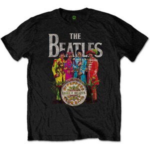 The Beatles tričko Sgt Pepper Čierna M