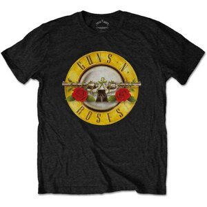 Guns N’ Roses tričko Classic Logo Čierna XL