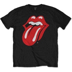 The Rolling Stones tričko Classic Tongue Čierna 11-12 rokov