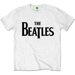 The Beatles tričko Drop T Biela L