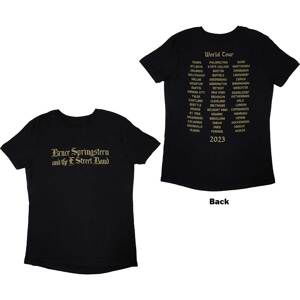 Bruce Springsteen tričko Tour '23 Religious Čierna L
