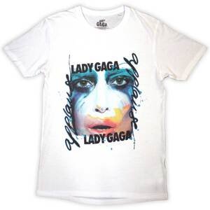 Lady Gaga tričko Artpop Facepaint Biela S