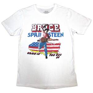 Bruce Springsteen tričko Born In The USA '85 Biela L