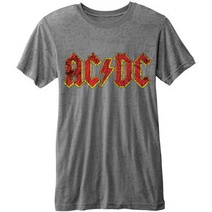 AC/DC tričko Classic Logo Šedá XXL