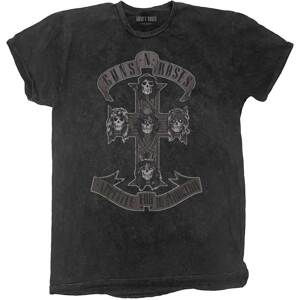 Guns N’ Roses tričko Monochrome Cross Čierna 7-8 rokov