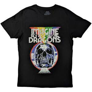 Imagine Dragons tričko Skull Čierna M