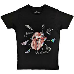 The Rolling Stones tričko Hackney Diamonds Explosion Čierna XL