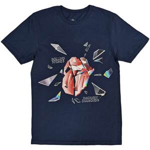 The Rolling Stones tričko Hackney Diamonds Explosion Modrá XL