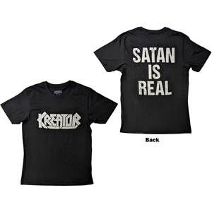 Kreator tričko Satan Is Real Čierna S