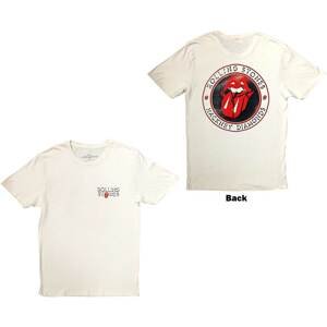 The Rolling Stones tričko Hackney Diamonds Circle Label Natural S