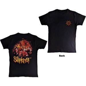 Slipknot tričko The End So Far Flame Logo Čierna XXL