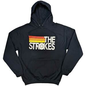 The Strokes mikina Logo & Stripes Modrá L